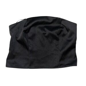 Black Strapless Tube Top XXL A New Day Womens Polyester & Spandex